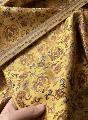 Wide brocade fabric, Chinese style jacquard fabric, imitation Song brocade fabric, decor fabric, Chinese loong pattern fabric