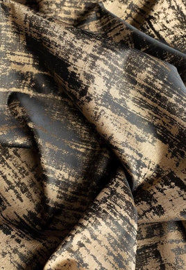 High quality jacquard fabric, black  brown color jacquard, wedding dress fabric, for cosplay