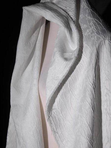 High quality off-white color jacquard fabric, branch and flower style jacquard fabric, wedding jacquard fabric, fabric by the yard