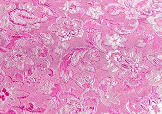 Pink Color Brocade Fabric with Flower Style, Cheongsam Fabric, Chinese Style Fabric, Jacquard Fabric, Fabric by the yard