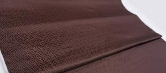 Coffee color brocade fabric, jacquard fabric, fabric by the yard