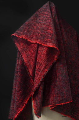 Black red color jacquard fabric, fashion jacquard fabric, soft jacket dress fabric, wedding fabric, by the yard