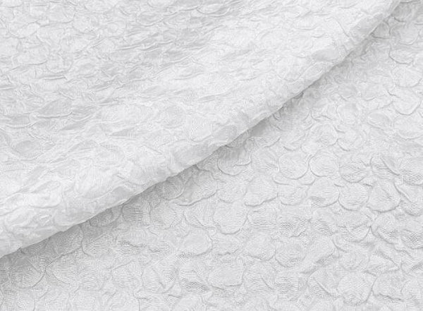 White  color jacquard fabric, glossy fabric, wedding dress fabric,  fashion jacquard fabric, by the yard