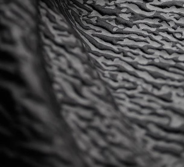 Black grey color jacquard fabric,  wedding jacket dress fabric, 3D pattern jacquard fabric, by the yard