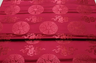 8 Color Brocade Satin Fabric, Jacquard Fabric, Chinese Pattern Fabric,  for Wedding Dress, Cosplay