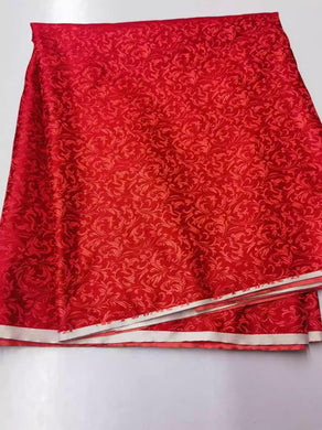 Dark red/red color brocade fabric with wheat spike pattern , jacquard fabric, Cosplay fabric, by the yard