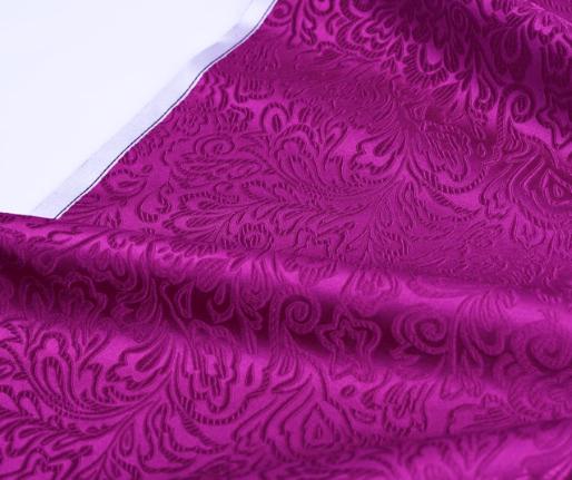 rose red color brocade fabric, jacquard fabric, cosplay dress fabric, by the yard