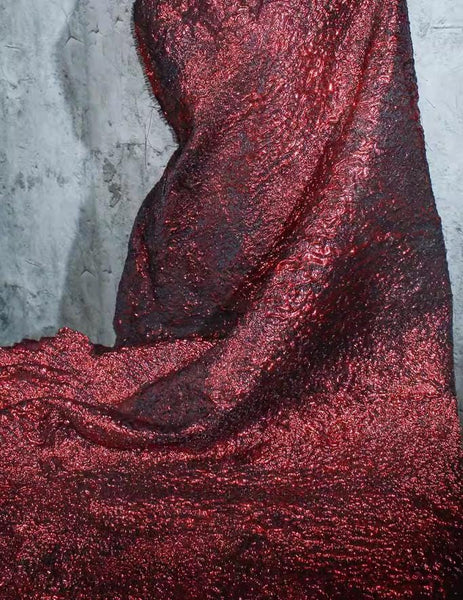 Light gold/peacock blue/black red color jacquard fabric,  Relief texture style jacquard fabric, wedding dress fabric,  cosplay dress fabric