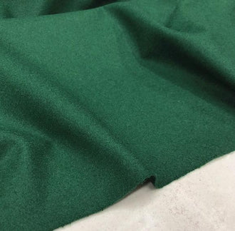 Hunter green color fabric, wool fabric, Autumn fabric, coat fabric, fabric by the yard
