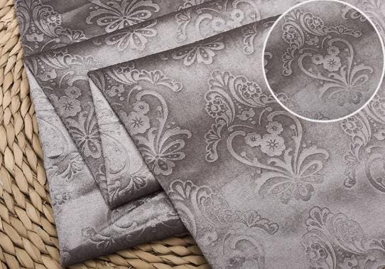 5 Color Sofa fabric, jacquard velvet fabric, solid color background fabric
