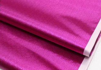 Rose red color brocade fabric, jacquard brocade fabric, by the yard