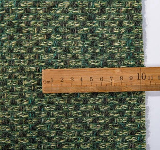 Dark green/brown black color tweed fabric, tweed fabric, suit dress fabric, Autumn dress fabric, by the yard