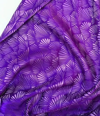 Purple color brocade fabric, jacquard fabric, Cosplay dress fabric, by the yard