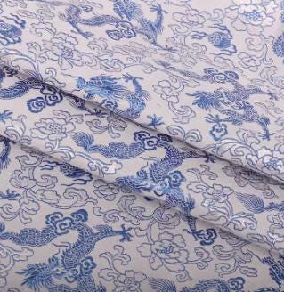 7 Color Wide brocade fabric with dragon pattern, jacquard fabric, cosplay dress fabric,