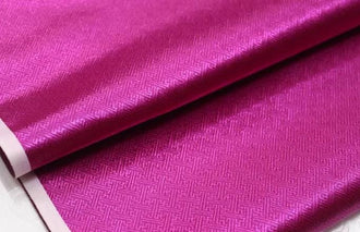 Rose red color brocade fabric, jacquard brocade fabric, by the yard