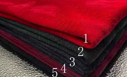 30%OFF-4 Color Red/balck/dark green/navy blue cotton fabric with jacquard feather, jacket dress jacquard, Cosplay dress fabric,