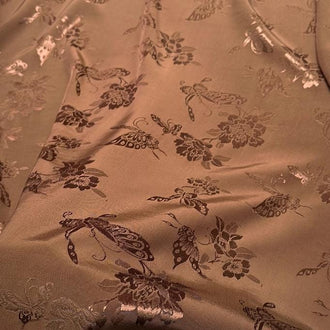 35%OFF-10 Color Wide fabric, soft fabric, jacquard fabric with butterfly and flower, smooth fabric, lining fabric, pajamas fabric