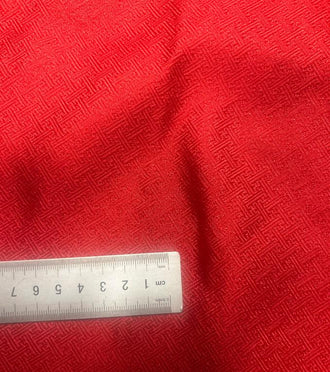 Wide brocade fabric, red color jacquard fabric, jacket dress fabric, by the yard