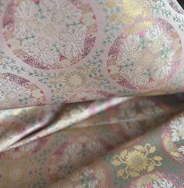Wide Brocade Fabric, Fish Pattern Brocade Fabric, Vest Brocade Fabric, Wedding Jacket Dress Fabric,