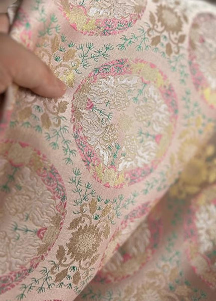 Wide Brocade Fabric, Fish Pattern Brocade Fabric, Vest Brocade Fabric, Wedding Jacket Dress Fabric,