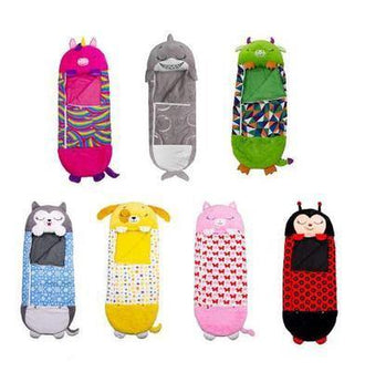Pillow & Sleepy Sack, Hooded Wearable Snuggle Tail Blanket - LiYiFabrics