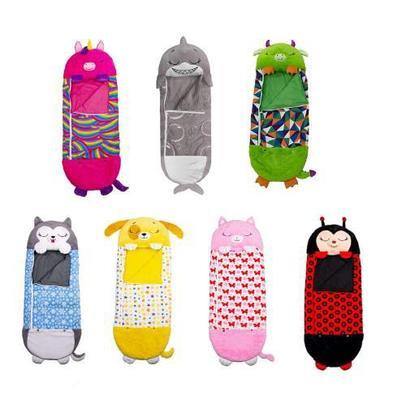 Pillow & Sleepy Sack, Hooded Wearable Snuggle Tail Blanket - LiYiFabrics