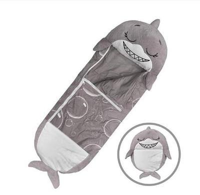 Pillow & Sleepy Sack, Hooded Wearable Snuggle Tail Blanket - LiYiFabrics