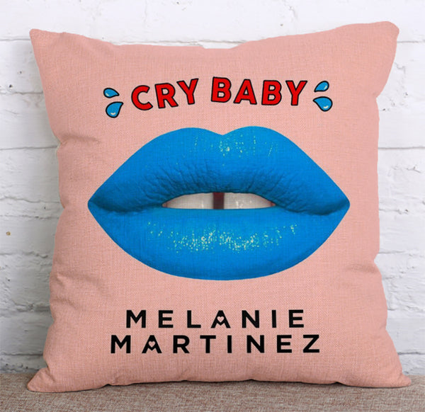 Cushion Cover SET Cotton Linen Throw Pillow,Lips - LiYiFabrics