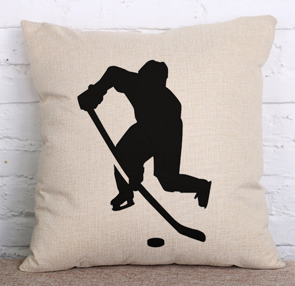 Cushion Cover SET Cotton Linen Throw Pillow,Sports - LiYiFabrics