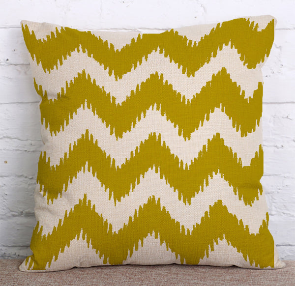 Cushion Cover SET Cotton Linen Throw Pillow,London Style - LiYiFabrics