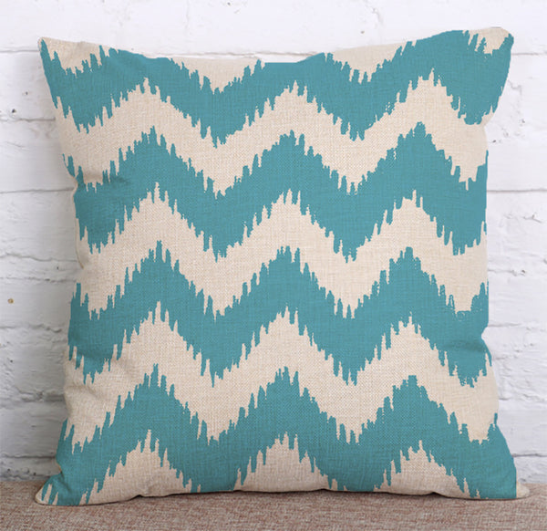 Cushion Cover SET Cotton Linen Throw Pillow,London Style - LiYiFabrics
