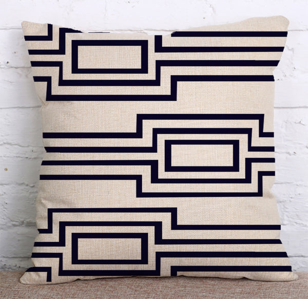 Cushion Cover SET Cotton Linen Throw Pillow, Plus Style - LiYiFabrics