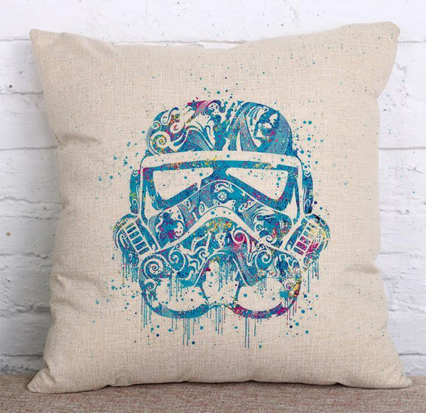 Cushion Cover SET Cotton Linen Throw Pillow,Star Wars - LiYiFabrics