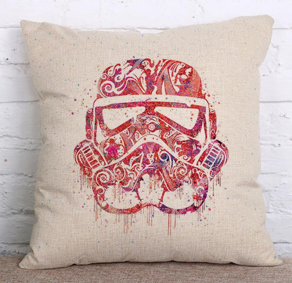 Cushion Cover SET Cotton Linen Throw Pillow,Star Wars - LiYiFabrics