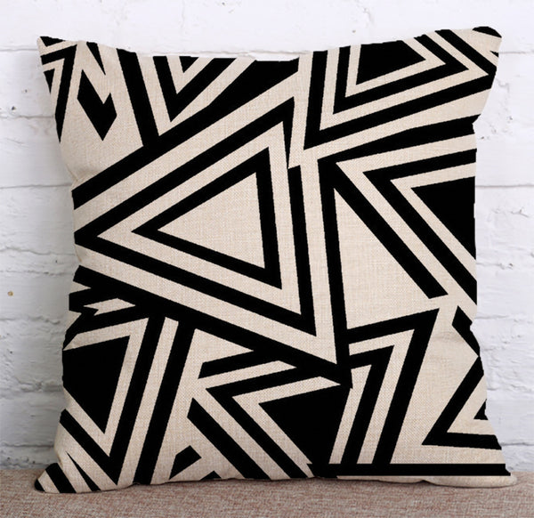 Cushion Cover SET Cotton Linen Throw Pillow, Plus Style - LiYiFabrics
