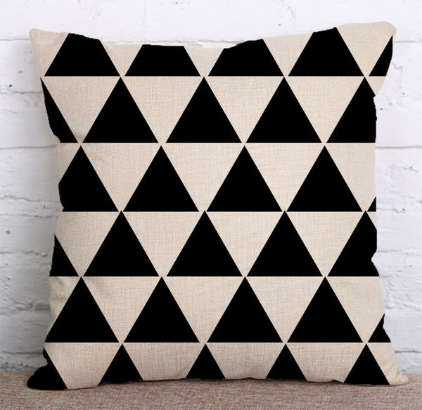 Cushion Cover SET Cotton Linen Throw Pillow, Plus Style - LiYiFabrics