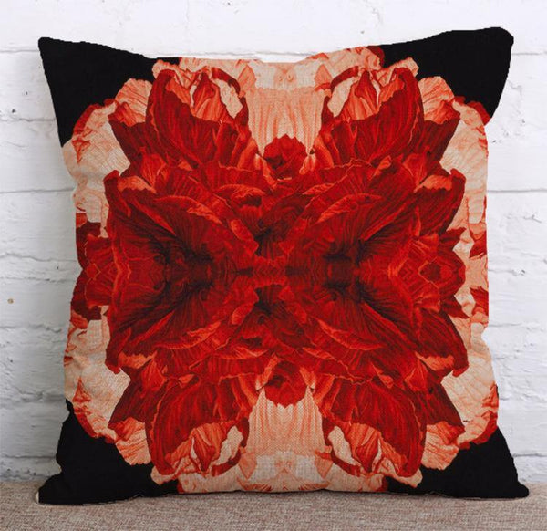 Cushion Cover SET Cotton Linen Throw Pillow, Animals design - LiYiFabrics