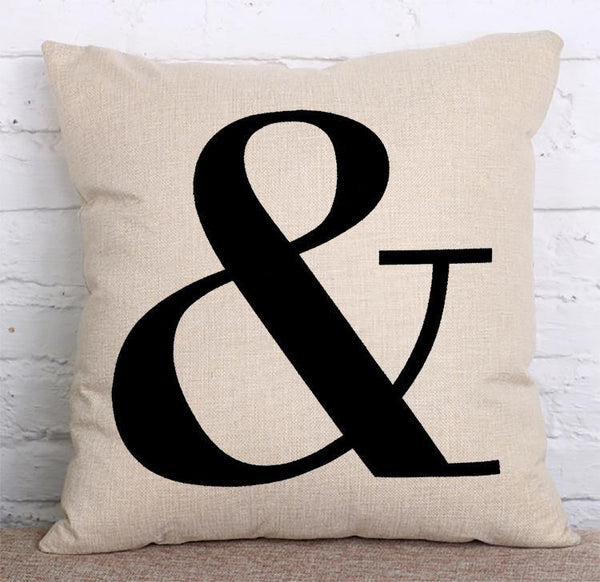 Cushion Cover SET Cotton Linen Throw Pillow, BE FREE Style - LiYiFabrics
