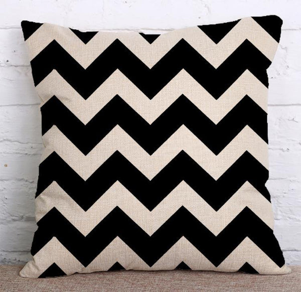 Cushion Cover SET Cotton Linen Throw Pillow, BE FREE Style - LiYiFabrics