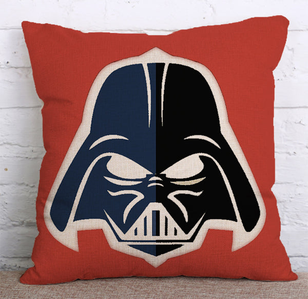 Cushion Cover SET Cotton Linen Throw Pillow, Star Wars - LiYiFabrics