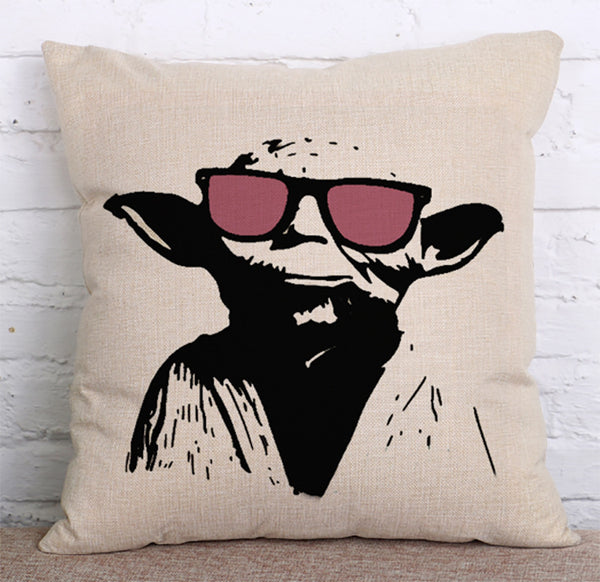 Cushion Cover SET Cotton Linen Throw Pillow, Star Wars - LiYiFabrics