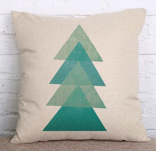 Cushion Cover SET Cotton Linen Throw Pillow, Arrow design - LiYiFabrics