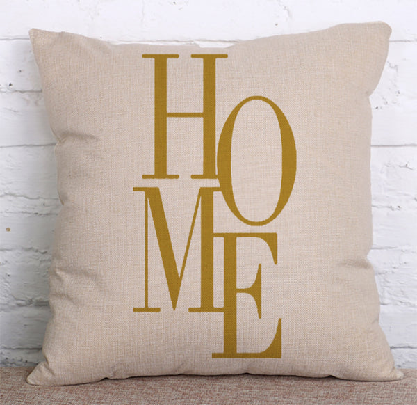 Cushion Cover SET Cotton Linen Throw Pillow,Simplicity - LiYiFabrics
