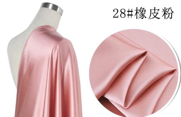 19mm silk stretch satin fabric, 28#color